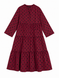Robe à pois