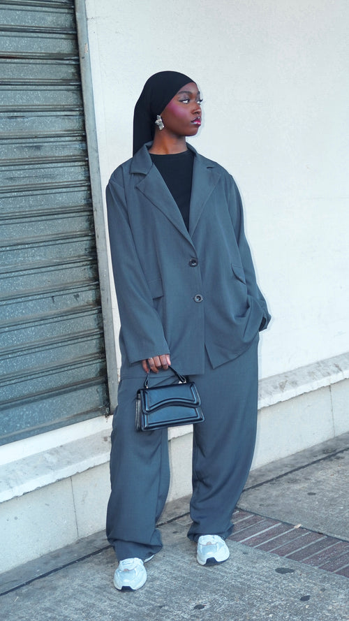 Ensemble blazer oversize