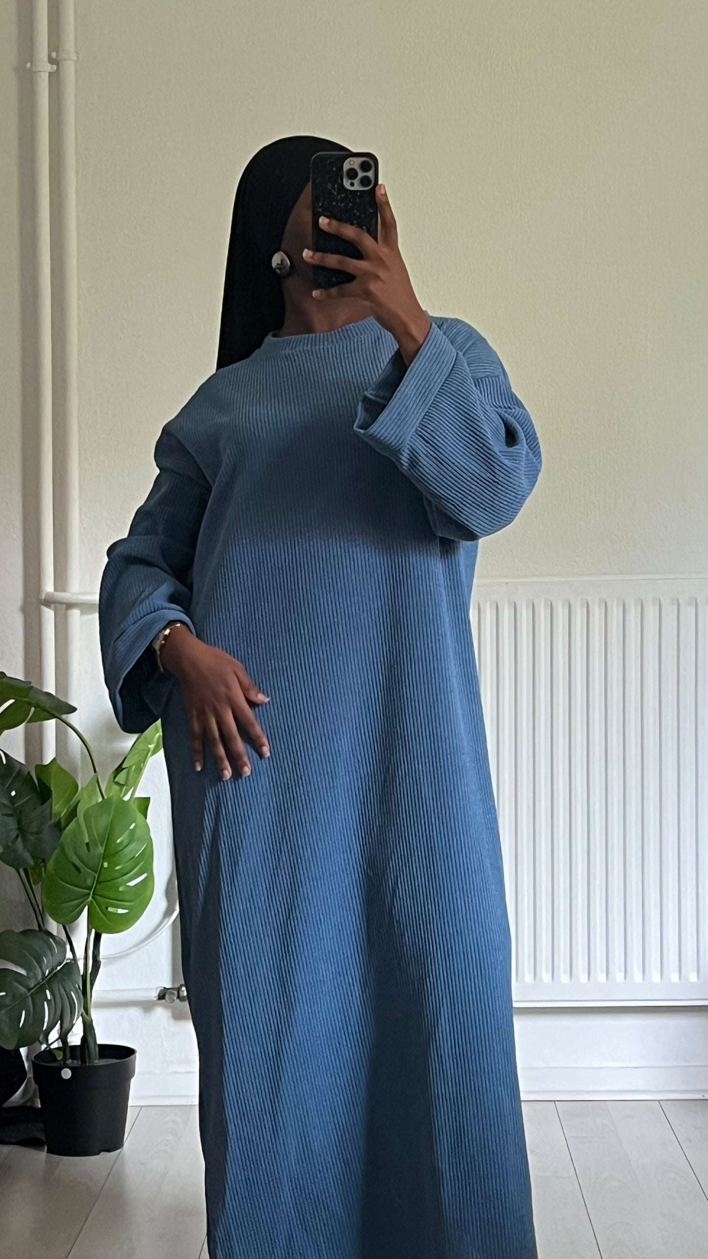 Robe « IMANE » velours côtelé