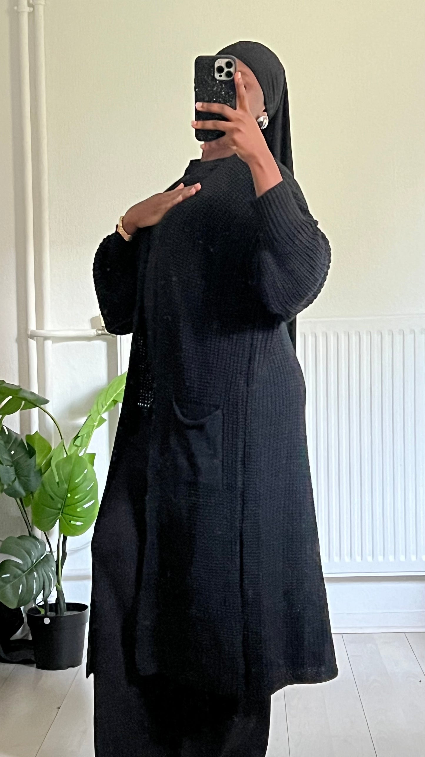 Kimono en maille « WARDA »