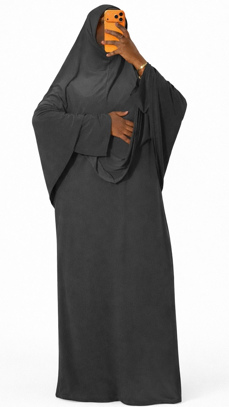 Jilbab jersey premium deux pièces