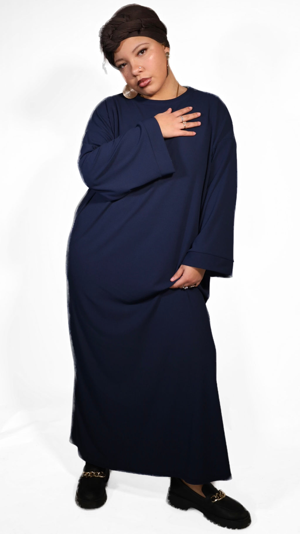 LINA : Robe t-shirt Oversize