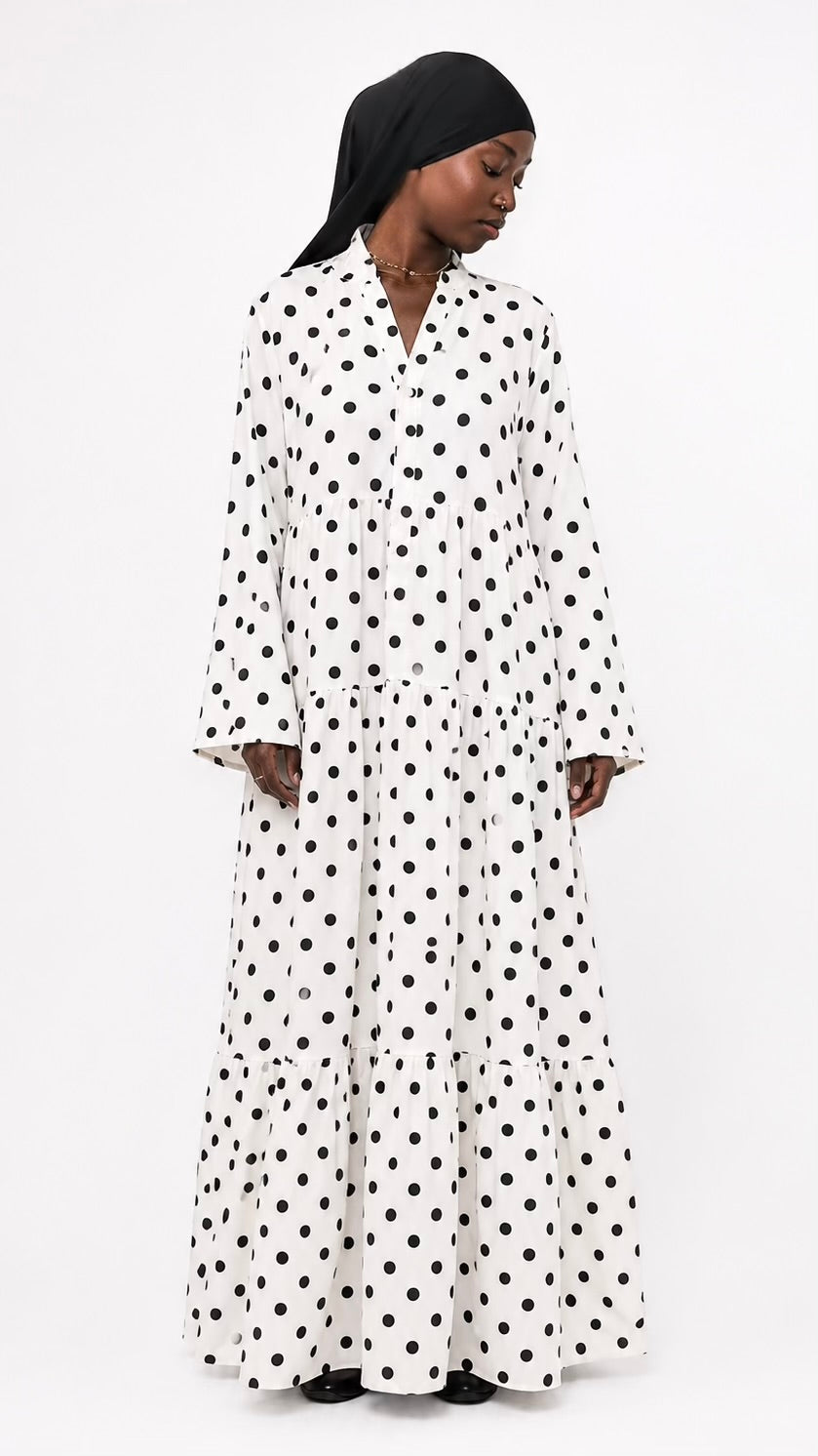 Robe à pois