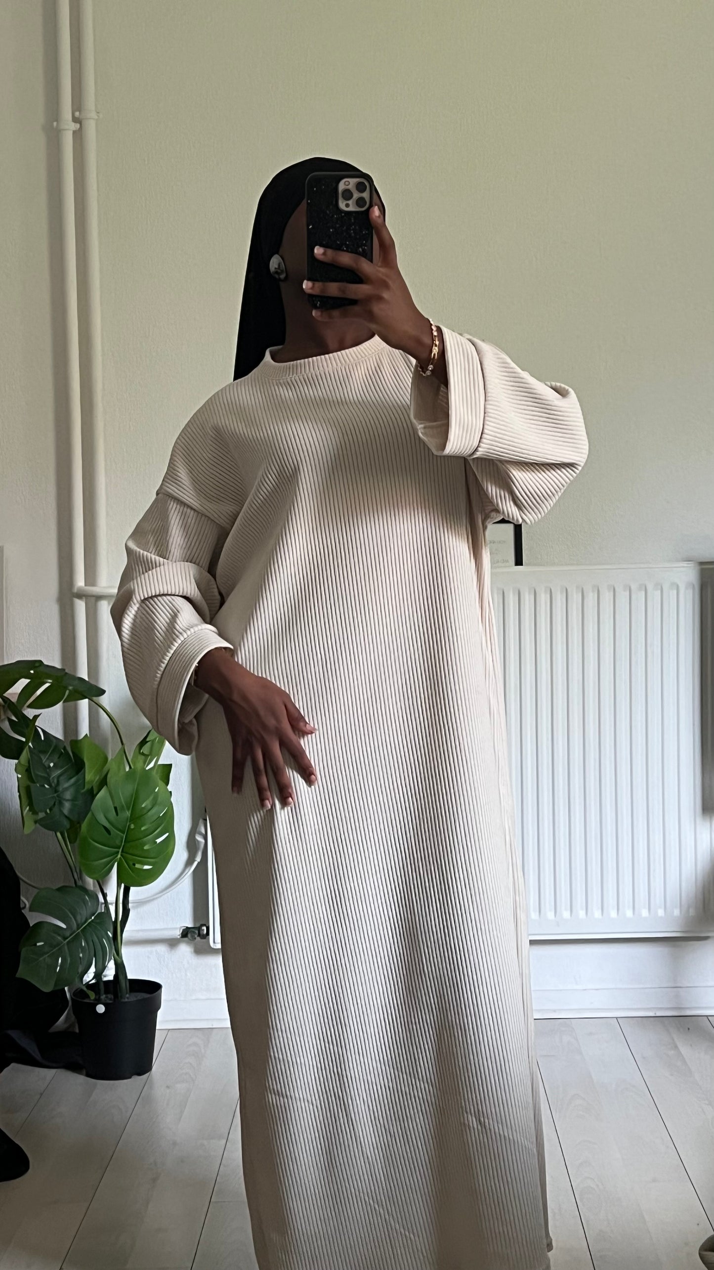 Robe « IMANE » velours côtelé