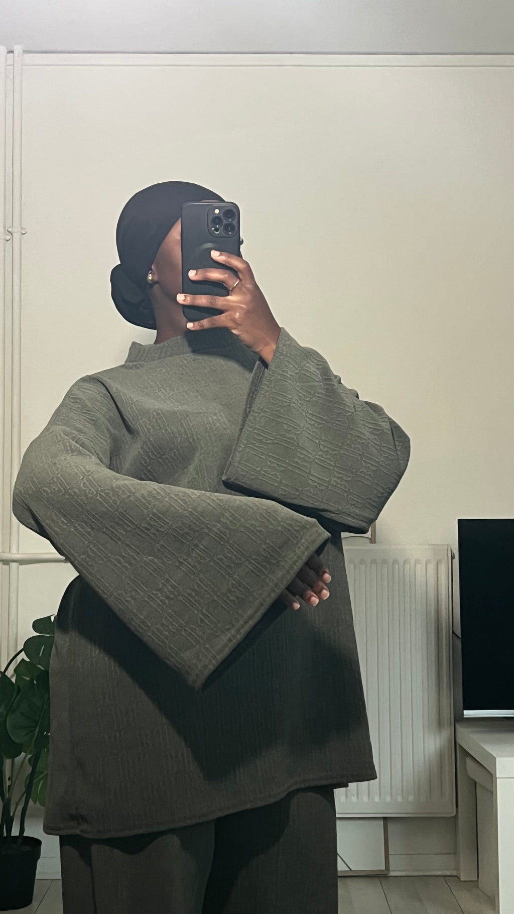 Ensemble THAÏ - velours oversize