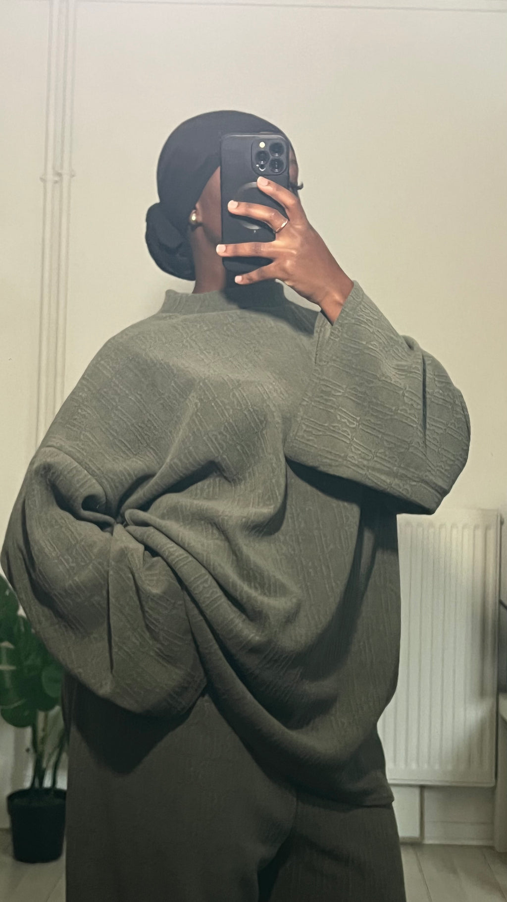 Ensemble THAÏ - velours oversize