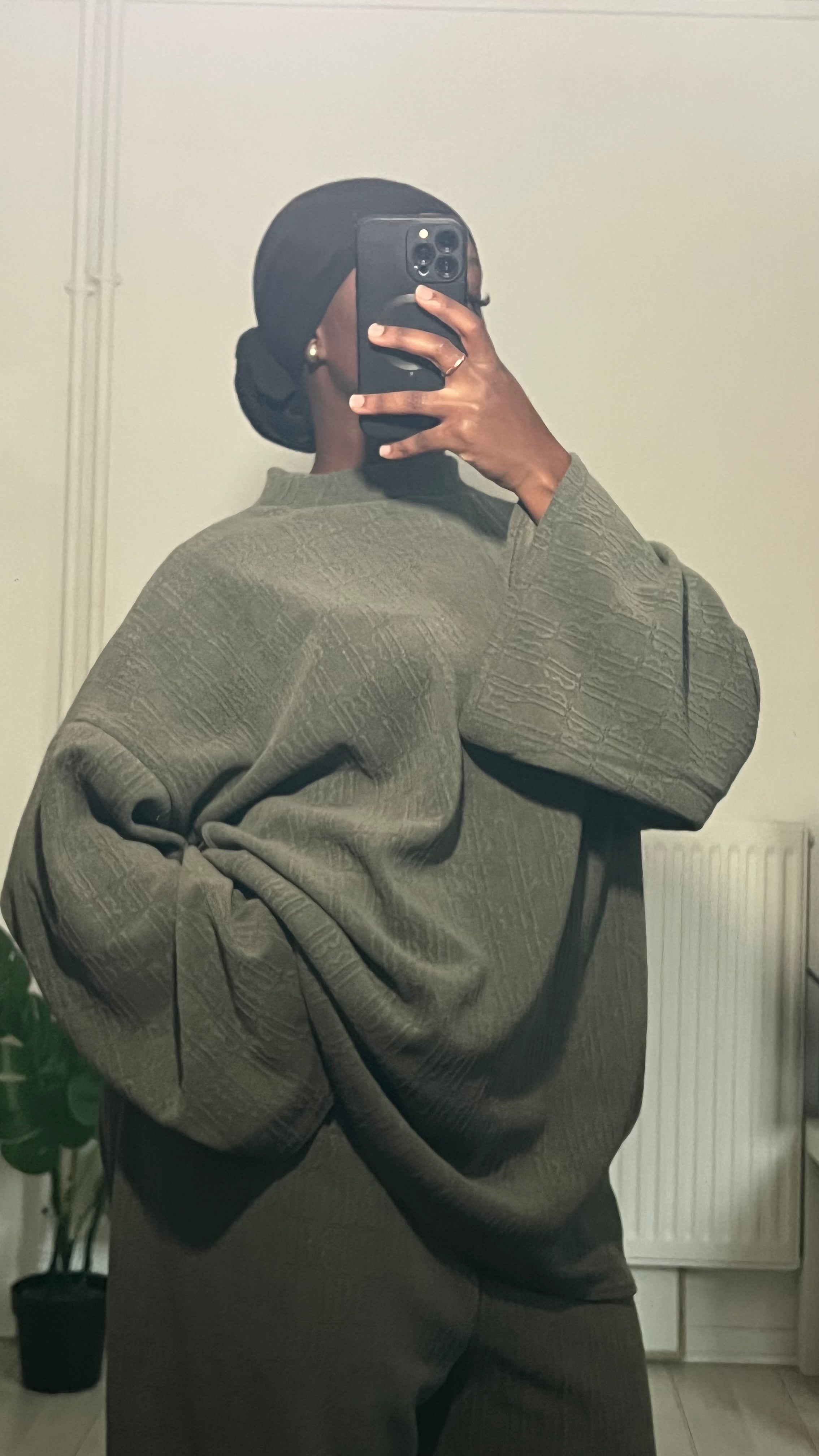 Ensemble THAÏ - velours oversize