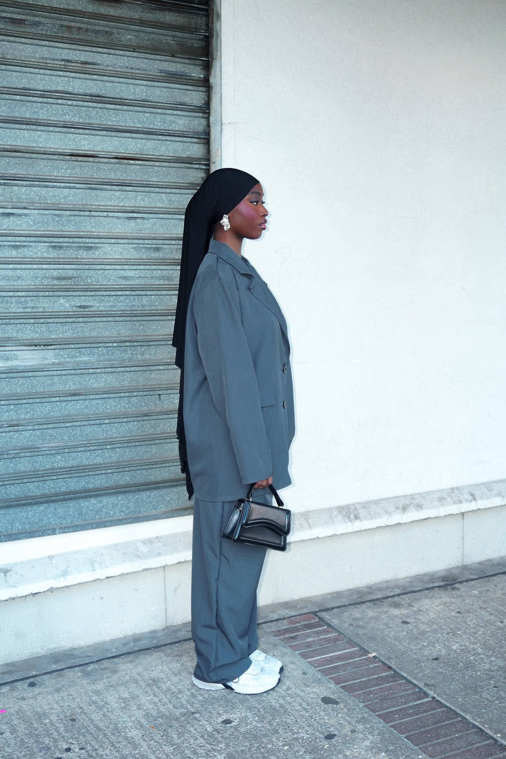 Ensemble blazer oversize